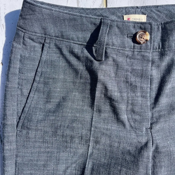 Daniel Cremieux Pants - Cremieux NEW Navy/Grey Women's Trousers size 2 Medium Rise